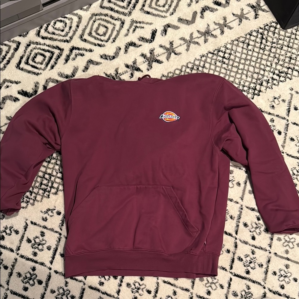 Dickies Burgundy Pullover with Logo